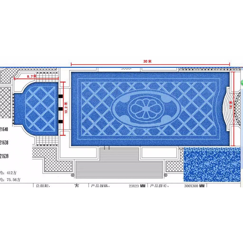 泳池马赛克拼图2