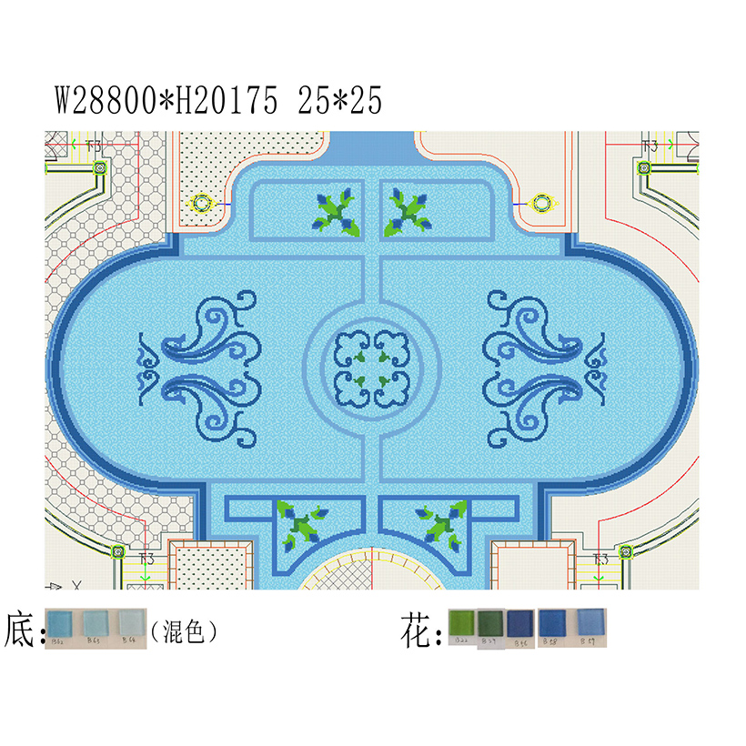 泳池马赛克拼图3